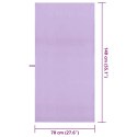 VidaXL Ręczniki Sportowe 2 pcs Fioletowy 140 x 70 cm