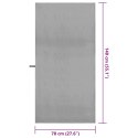 VidaXL Ręczniki Sportowe 2 pcs ciemno szary 140 x 70 cm