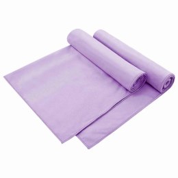 VidaXL Ręczniki do Krzeseł na Zewnątrz 2 pcs Fioletowy 130 x 60 cm