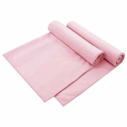 VidaXL Ręczniki do Krzeseł na Zewnątrz 2 pcs Różowy 130 x 60 cm