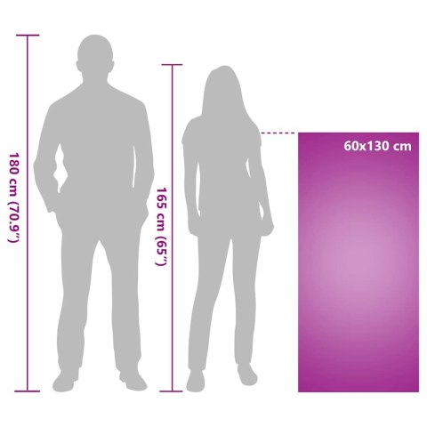 RĘCZNIKI DO KRZESEŁ NA ZEWNĄTRZ 2 SZT ZIELONY 130X60CM