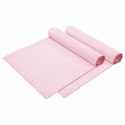 VidaXL Ręczniki na leżak 2 pcs Różowy 210 x 75 cm Poliester i poliamid