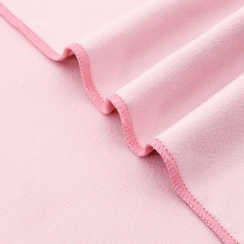 VidaXL Ręczniki na leżak 2 pcs Różowy 210 x 75 cm Poliester i poliamid