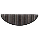 VidaXL Samoprzylepne maty na schody 15 pcs Antracyt 56 x 17 x 3 cm