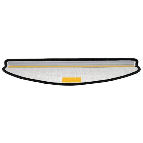 VidaXL Samoprzylepne maty na schody 15 pcs Antracyt 65 x 21 x 4 cm