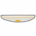 VidaXL Samoprzylepne maty na schody 15 pcs Szary 56 x 17 x 3 cm