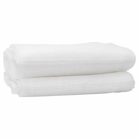 VidaXL Sieć na Owady Biały 2 x 10 m HDPE