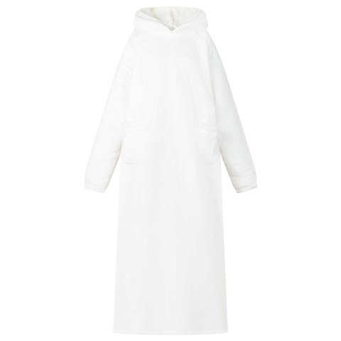 BLUZA-KOC BIAŁY L FLEECE I FLANELA