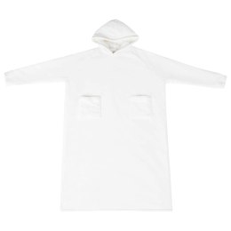 VidaXL Bluza-koc Biały xl Fleece i Flanela