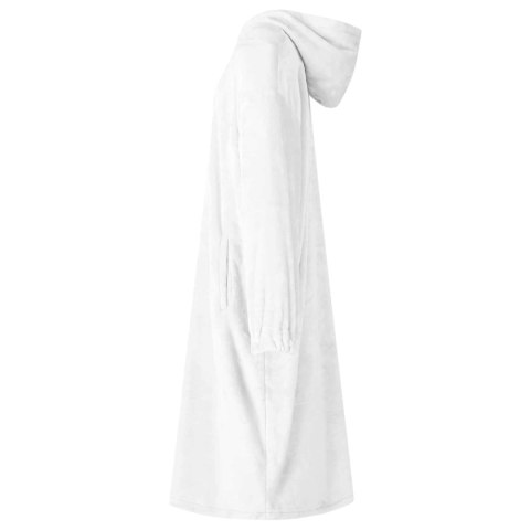 BLUZA-KOC BIAŁY M FLANELA