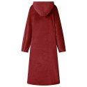 BLUZA-KOC BORDEAUX CZERWONY M FLANELA