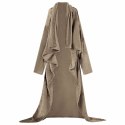 BLUZA-KOC CAMEL FLANELA