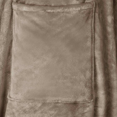 BLUZA-KOC CAMEL FLANELA