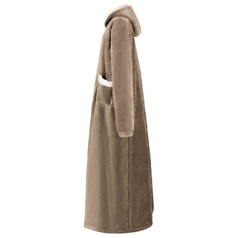 VidaXL Bluza-koc Camel xl Fleece i Flanela