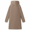 VidaXL Bluza-koc Camel m Fleece i Flanela