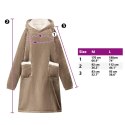 BLUZA-KOC CAMEL S FLEECE I FLANELA