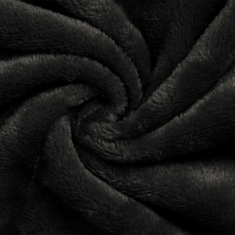 BLUZA-KOC CZARNY M FLANELA