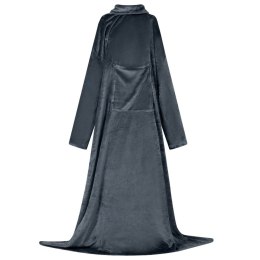 BLUZA-KOC GRANATOWY FLANELA