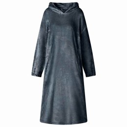 VidaXL Bluza-koc Granatowy l Flanela