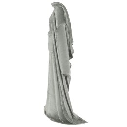 BLUZA-KOC SZARY FLANELA