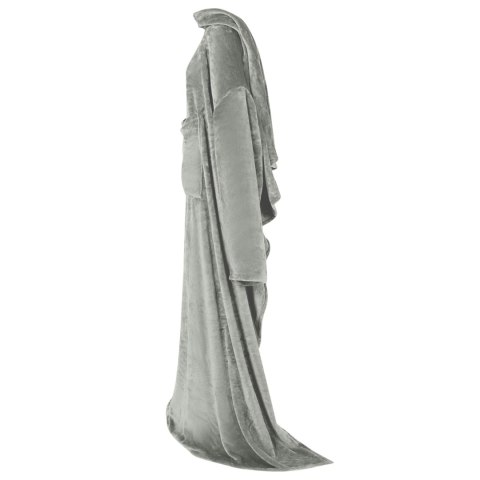 BLUZA-KOC SZARY FLANELA