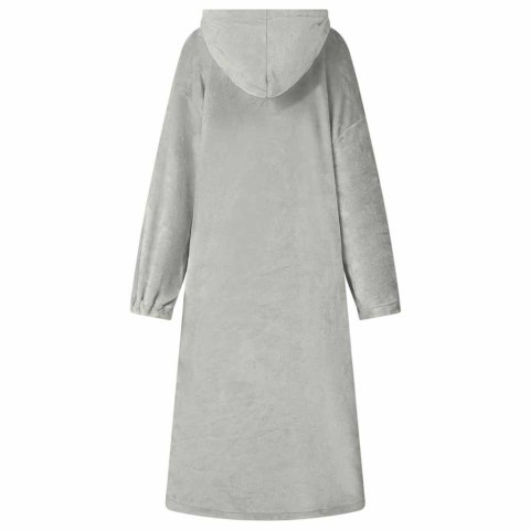 VidaXL Bluza-koc Szary l Flanela