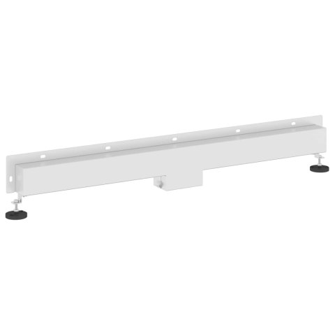 VidaXL Odpływ prysznicowy montowany na ścianie Srebrny 100 cm