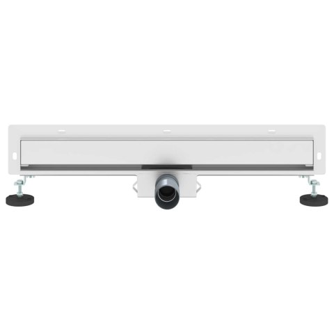 ODPŁYW PRYSZNICOWY MONTOWANY NA ŚCIANIE SREBRNY 60CM