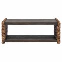 STOLIK BOCZNY NATURALNY 44.5X45X45CM LITE DREWNO MAHONIOWE