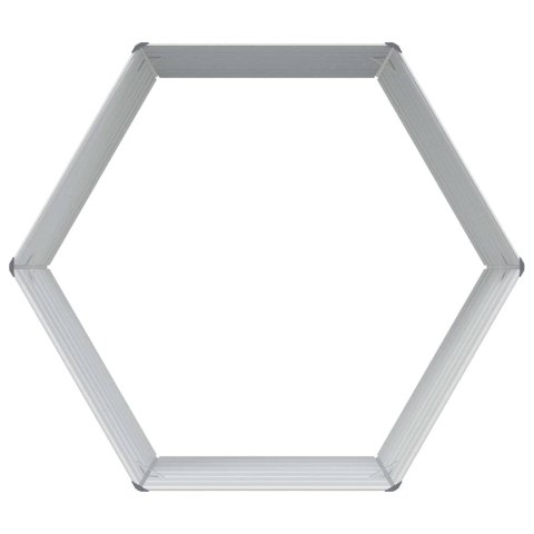 PODNIESIONE ŁÓŻKO OGRODOWE JASNY BRĄZ 129X129X77CM