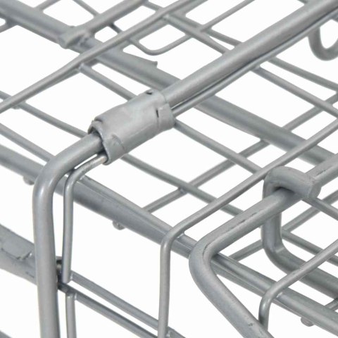 PUŁAPKA NA ZWIERZĘTA ANTRACYT 61X20X21.5CM STAL