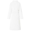 VidaXL Szlafrok bez kaptura Biały xxxl Flanela