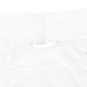 VidaXL Szlafrok bez kaptura Biały xxxl Flanela