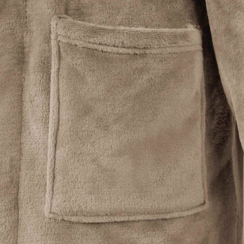 VidaXL Szlafrok bez kaptura Camel xxxl Flanela