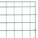 ZESTAW OGRODZENIA STAWU 5 SZT ZIELONY 100X50CM STAL
