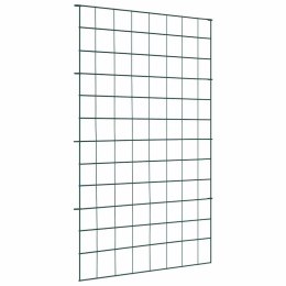 ZESTAW OGRODZENIA STAWU 8 SZT ZIELONY 50X80CM STAL