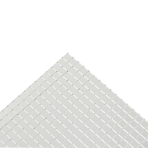 VidaXL Lustro Mozaikowe Geometryczny 12 pcs Srebrny 30 x 30 cm Szkło