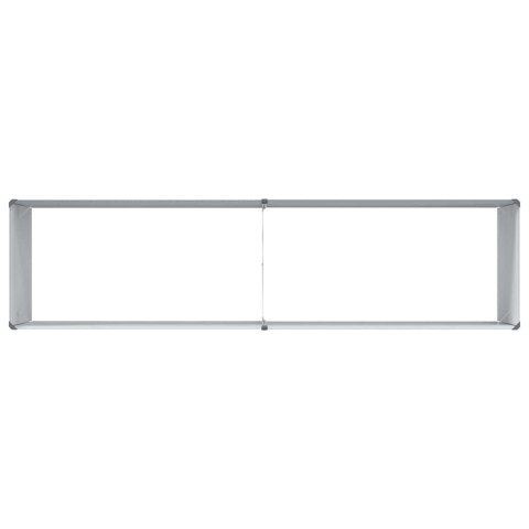 PODNIESIONA RABATA OGRODOWA 195X50X68CM STAL GALWANIZOWANA