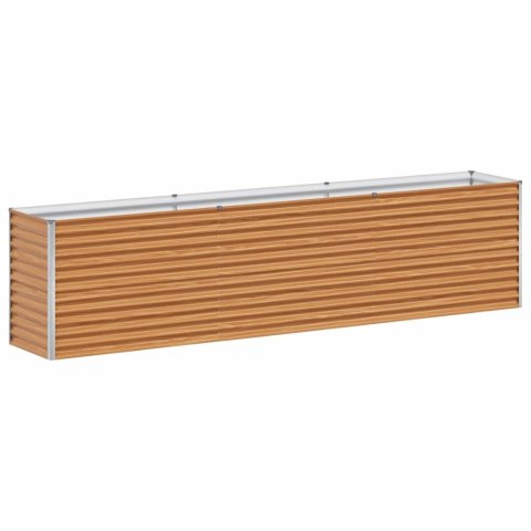 PODNIESIONA RABATA OGRODOWA 290X50X68CM STAL GALWANIZOWANA