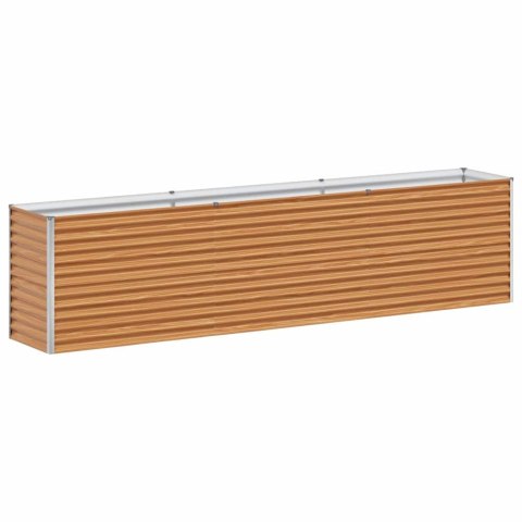 PODNIESIONA RABATA OGRODOWA 290X50X68CM STAL GALWANIZOWANA