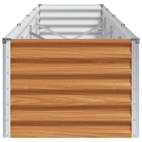 PODNIESIONA RABATA OGRODOWA 390X50X36CM STAL GALWANIZOWANA