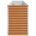 PODNIESIONA RABATA OGRODOWA 390X50X68CM STAL GALWANIZOWANA