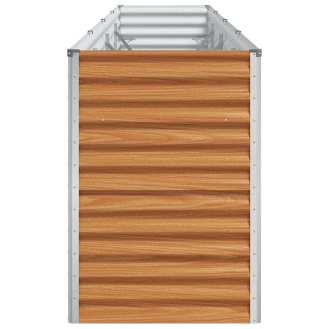 PODNIESIONA RABATA OGRODOWA 390X50X68CM STAL GALWANIZOWANA