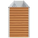 PODNIESIONA RABATA OGRODOWA 485X50X68CM STAL GALWANIZOWANA