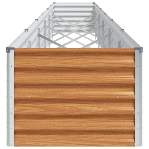 PODNIESIONA RABATA OGRODOWA 582X50X36CM STAL GALWANIZOWANA