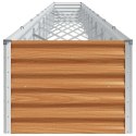 VidaXL Podniesiona rabata ogrodowa 970 x 50 x 36 cm Stal Galwanizowana