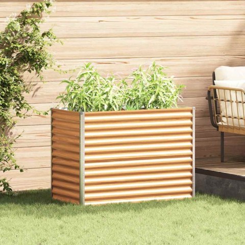 PODNIESIONA RABATA OGRODOWA 98X50X68CM STAL GALWANIZOWANA