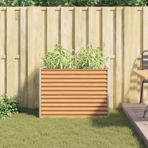 PODNIESIONA RABATA OGRODOWA 98X50X68CM STAL GALWANIZOWANA