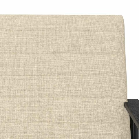 VidaXL fotel Kremowy 59 x 75 x 78 cm tkanina