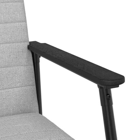 FOTEL SZARY CHMUR 59X75X78CM TKANINA